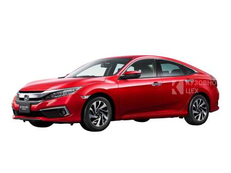 Хонда Civic 10, рестайлинг Седан