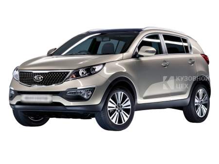 Киа Sportage 3, рестайлинг SUV