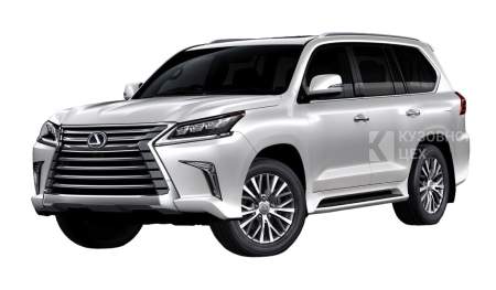 Лексус LX570 3, 2-й рестайлинг